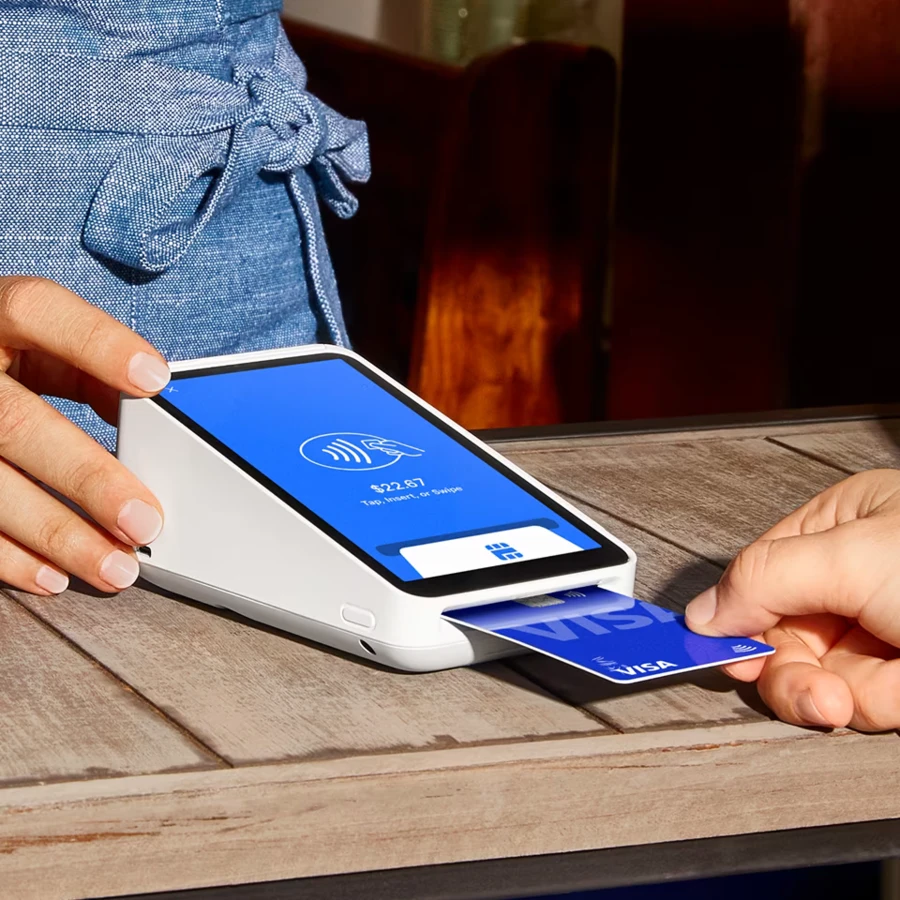 Square Terminal — all-in-one device with built-in receipt printer