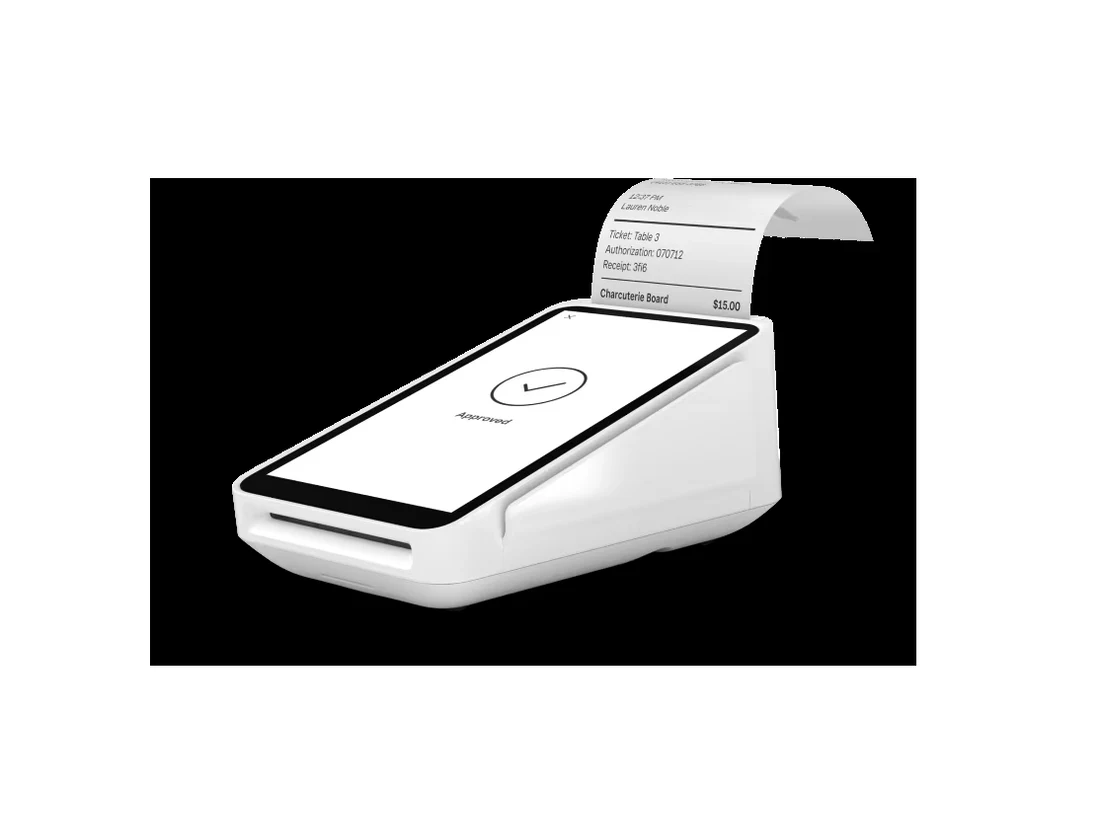 Square Terminal — all-in-one device with built-in receipt printer